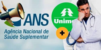 Unimed e + 9 planos de gigante sofrem suspensão pela ANS em 2024 e comunicado da autarquia é dado ((Foto Reprodução/Montagem/Lennita/Tv Foco/Canva/Unimed/ANS)