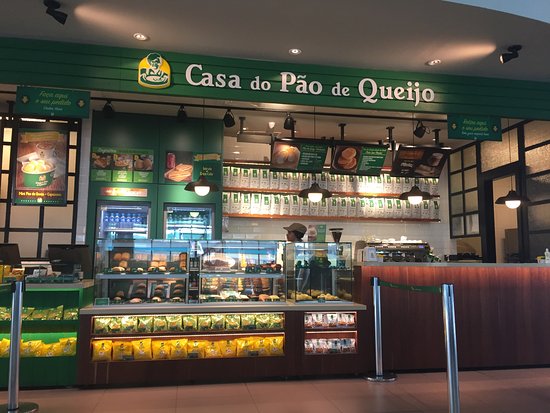 Unidade da Casa do Pão de Queijo do GRU (Foto Reprodução/TripAdvisor)