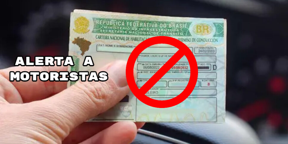 Alerta a motoristas sobre essas multas envolvendo a CNH (Foto: Divulgação)