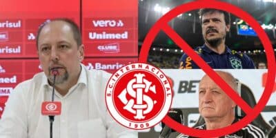 Alessandro Barcellos arma rasteira para tirar técnico de rival da série A (Reprodução: Montagem TV Foco)