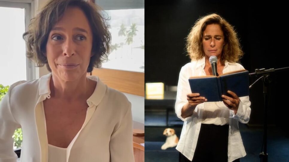 Andréa Beltrão acha difícil acreditar em Deus e se assumiu ateia (Fotos: Reprodução/ Instagram/ Montagem TV Foco)