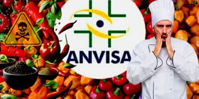 ANVISA proíbe marca de pimenta nº 1 da lista da maioria dos brasileiros (Foto Reprodução/Montagem/Lennita/Canva/ANVISA)