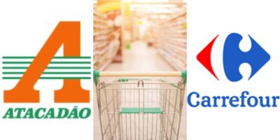 Rede famosa de supermercados dá adeus ao Brasil pra dar lojas ao Carrefour e Atacadão - (Foto: Montagem / TV FOCO)