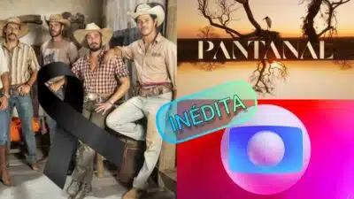 Ator de Pantanal que morreu recente, deixou novela inédita gravada na Globo (Fotos: Reprodução/ João Miguel Júnior/ Divulgação/ Globo/ Montagem TV Foco)