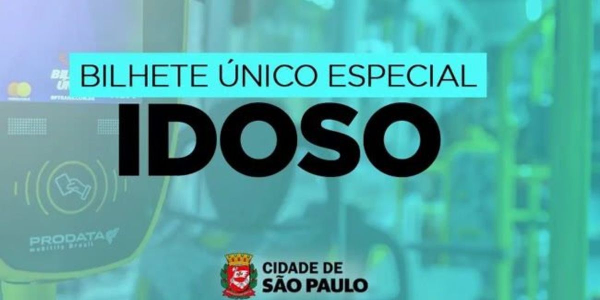 Há um cartão voltado somente aos idosos (Reprodução: Governo de SP)