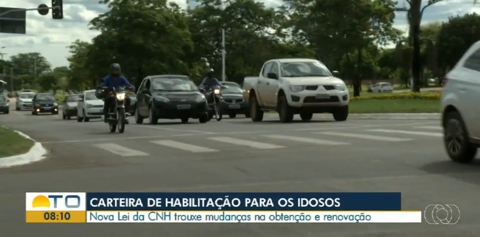 Jornal da Globo, o Bom Dia Tocantins atualizou os telespectadores sobre a nova lei da CNH (Foto: Reprodução / Globoplay)