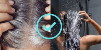 Shampoo caseiro com 1 ingrediente escurece o cabelo branco - Foto: Internet