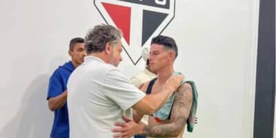 Casares se antecipa a Zubeldía e confirma desfecho de James  no São Paulo - (Foto: Reprodução / Internet)