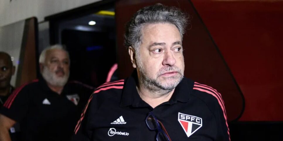 O presidente do clube de futebol Casares (Reprodução: Marcos Ribolli)