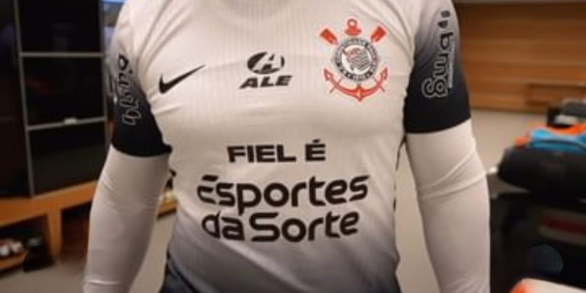 Corinthians anunciou a Esportes da Sorte como nova patrocinadora (Reprodução: Instagram)