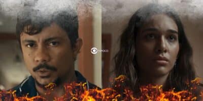 Damião e Mariana em Renascer (Foto: Reprodução / Globo / Montagem TV Foco)