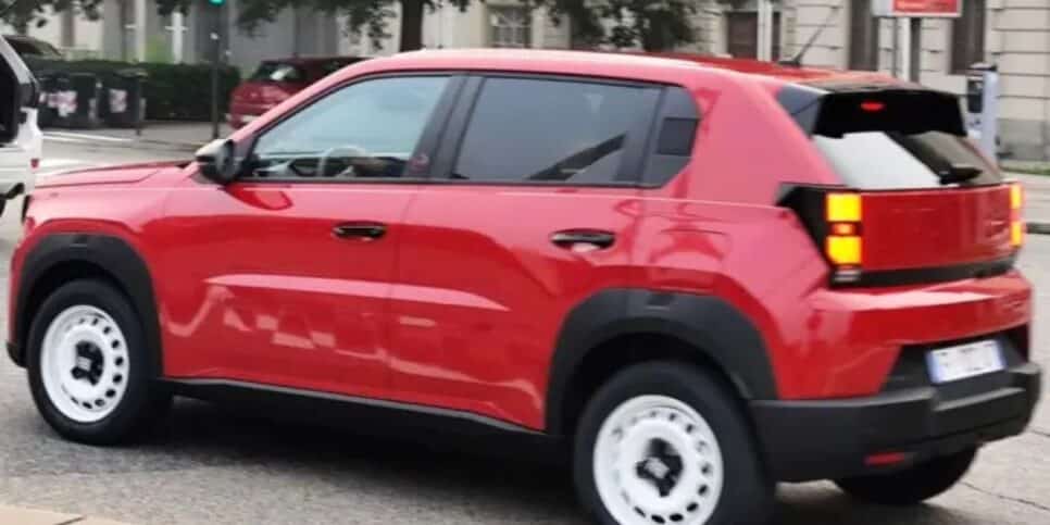 Fiat Grande Panda parece muito com o Uno (Reprodução: Fiat/Divulgação)