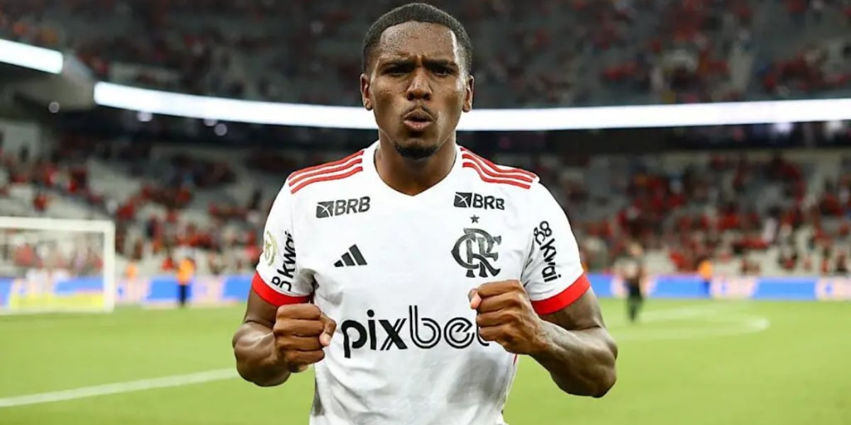 Evertton desperta interesse da Europa (Foto: Gilvan de Souza/ Flamengo)