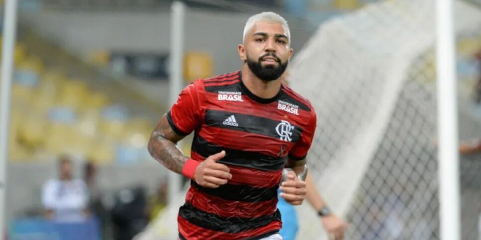 Gabigol está escanteado no Flamengo (Reprodução: Alexandre Vidal/Flamengo)