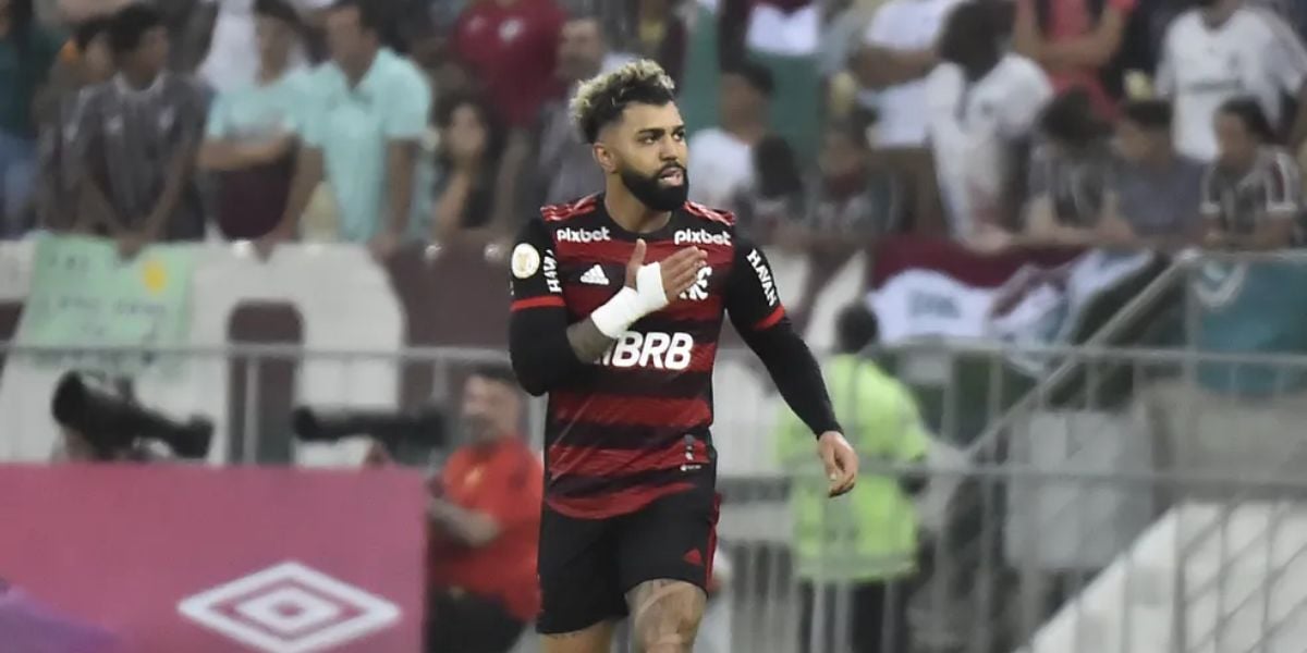 Gabigol deve cumprir contrato com o Flamengo, até o final do ano (Reprodução: André Durão/ge)