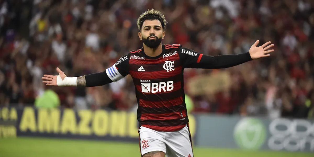 Gabigol deve ser o substituto de Pedro contra o São Paulo (Reprodução: André Durão/ge)