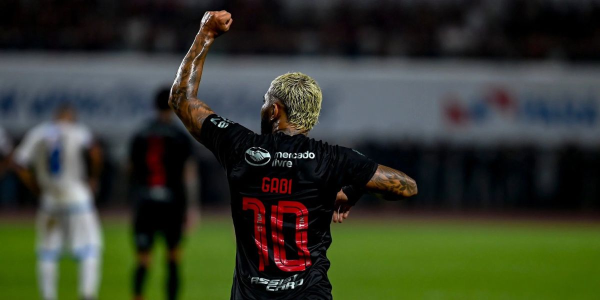 Gabigol é um dos ídolos em atividade do Flamengo (Reprodução: Marcelo Cortes/Flamengo)