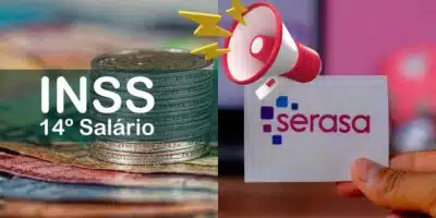 Serasa alertou sobre o 14° salário do INSS (Reprodução: Montagem TV Foco)