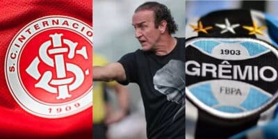 Cuca é banido do Inter e estrela do Grêmio ressurge como novo técnico - Foto: Montagem