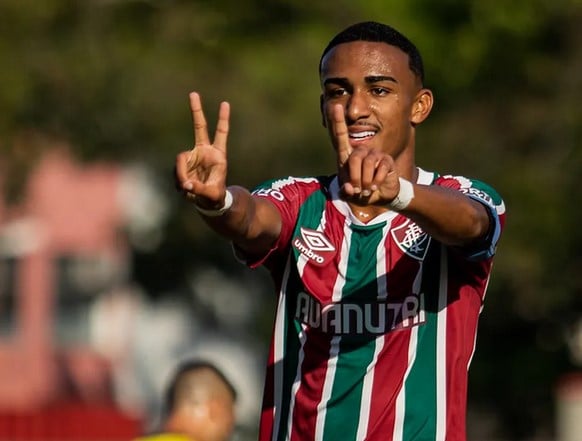 Kayky Almeida vai deixar o Fluminense (Foto: Reprodução / Leonardo Brasil/ FFC)