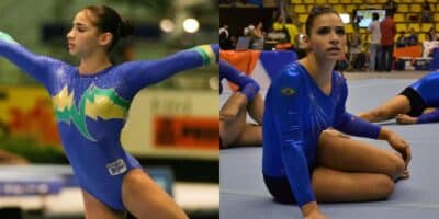 Laís Souza foi uma das estrelas da ginástica artística (Foto: Divulgação)