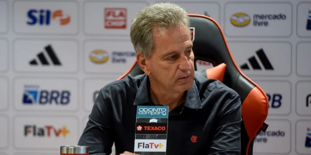 Landim é um presidente vencedor no Flamengo (Reprodução: Marcelo Cortes)