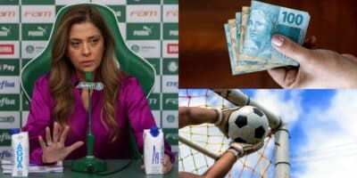 Leila Pereira contratou um novo goleiro (Reprodução: Montagem TV Foco/ Cesar Greco)