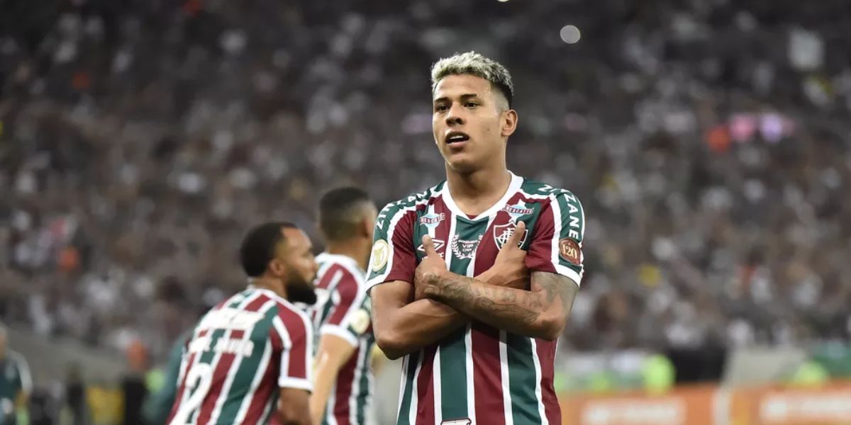 O jogador é da base do Fluminense (Reprodução: André Durão)