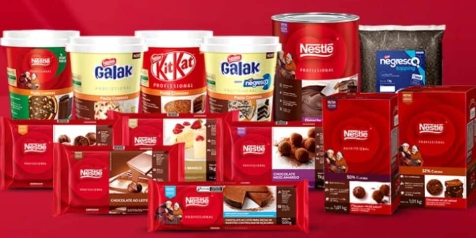 Todos os chocolates que a Nestlé é dona (Reprodução: Internet)