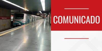 Metrô de SP confirma PARALISAÇÃO de linha nº1 dos paulistas - Foto: Montagem