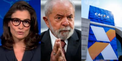 No Jornal Nacional, Renata Vasconcellos divulga decisão de Lula que afeta a Caixa (Foto: REUTERS/Amanda Perobelli)