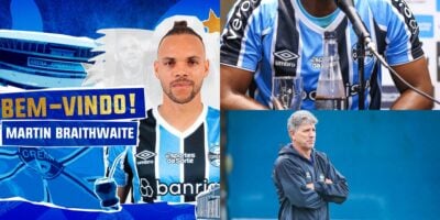Imagem do post Para jogar com Braithwaite: Renato Gaúcho manda buscar e promove retorno triunfal de dois reforços ao Grêmio