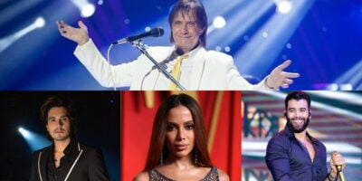 Luan, Anitta e Gusttavo pra trás: Roberto Carlos é o + rico do Brasil (Foto: Reprodução/Montagem TVFoco)