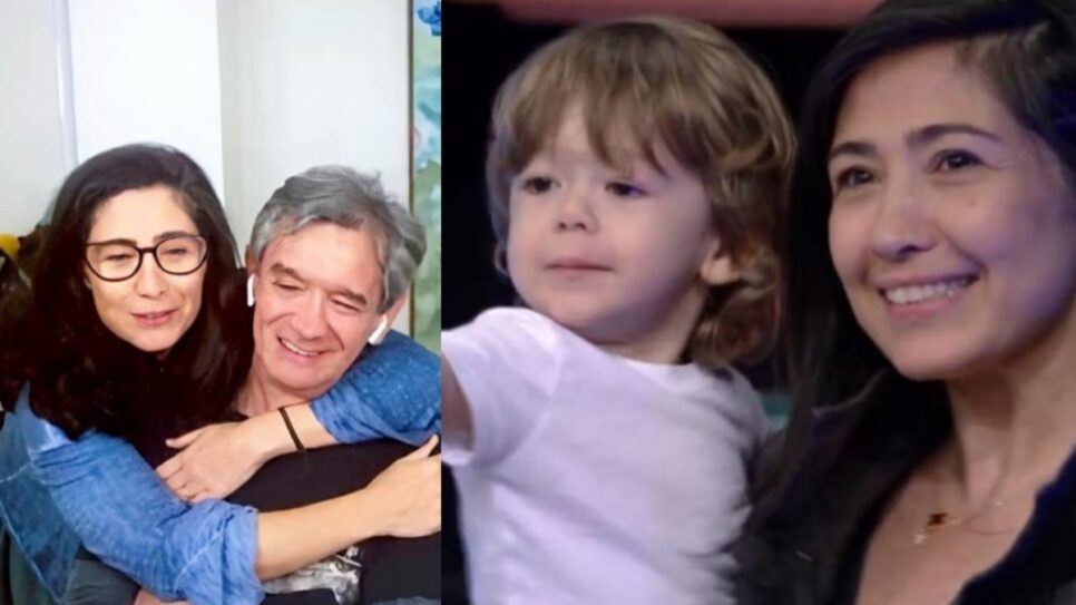 Serginho Groisman é casado com Fernanda Molina e tem um filho, Thomas (Fotos: Reprodução/ Divulgação/ TV Globo/ Montagem TV Foco)