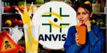 ANVISA proibiu suco de caixinha após presença de soda cáustica (Foto Reprodução/Motagem/Lennita/Tv Foco/Canva/ANVISA)