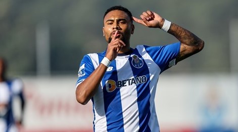 Atacante do FC Porto, Wendel Silva (Foto: Reprodução / Versus)
