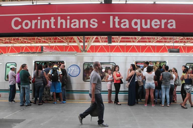 Estação Corinthians-Itaquera (Foto Reprodução/Internet)