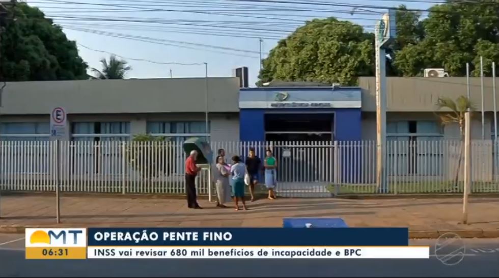 Jornal da Globo, o BDMT, expôs operação pente fino do INSS (Foto Reprodução/Globoplay)