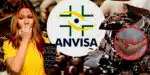 ANVISA proibiu marca de chocolate após presença de vidro (Foto: Reprodução/Montagem/Lennita/TV Foco/ANVISA/Canva)