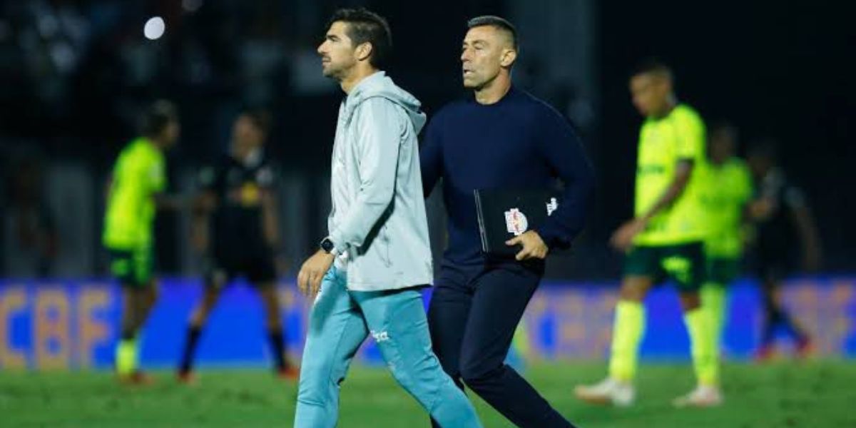 Abel Ferreira e Pedro Caixinha (Ari Ferreira - Red Bull Bragantino)