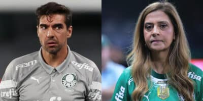 Leila peita Abel Ferreira e bate martelo (Foto: Reprodução/Montagem TV Foco)