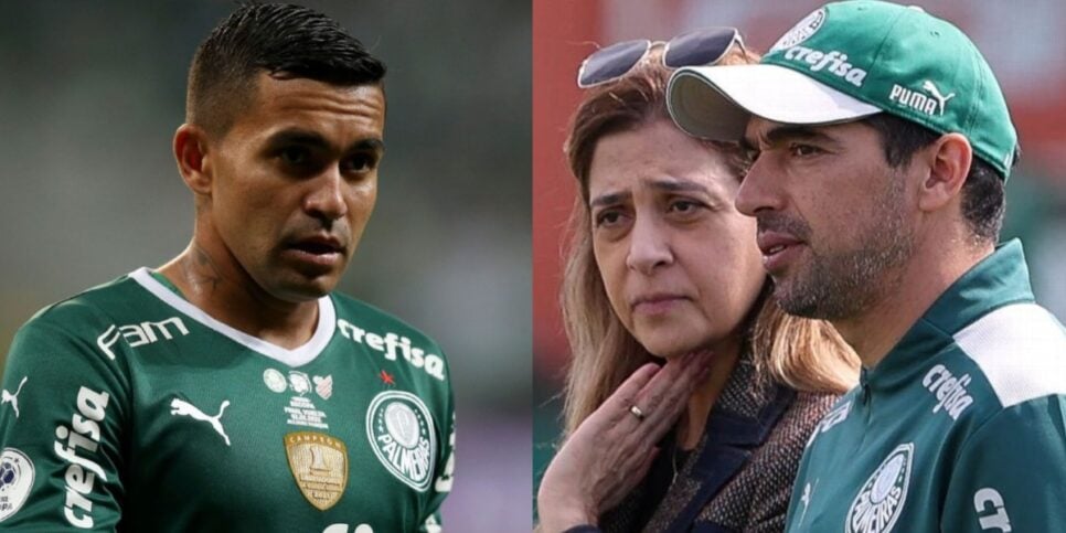 Abel peita Leila e decreta desfecho de Dudu no Palmeiras (Foto: Alexandre Schneider/Getty Images - Cesar Greco / Palmeiras)