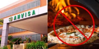 Anvisa e pizzaria interditada - Foto Reprodução Internet