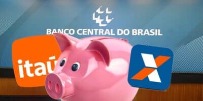 Banco Central - Poupança da Caixa, Itaú (Foto: Reprodução, Montagem - TV Foco, Well)