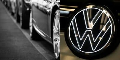 Carros / Logo da Volks - Montagem: TVFOCO