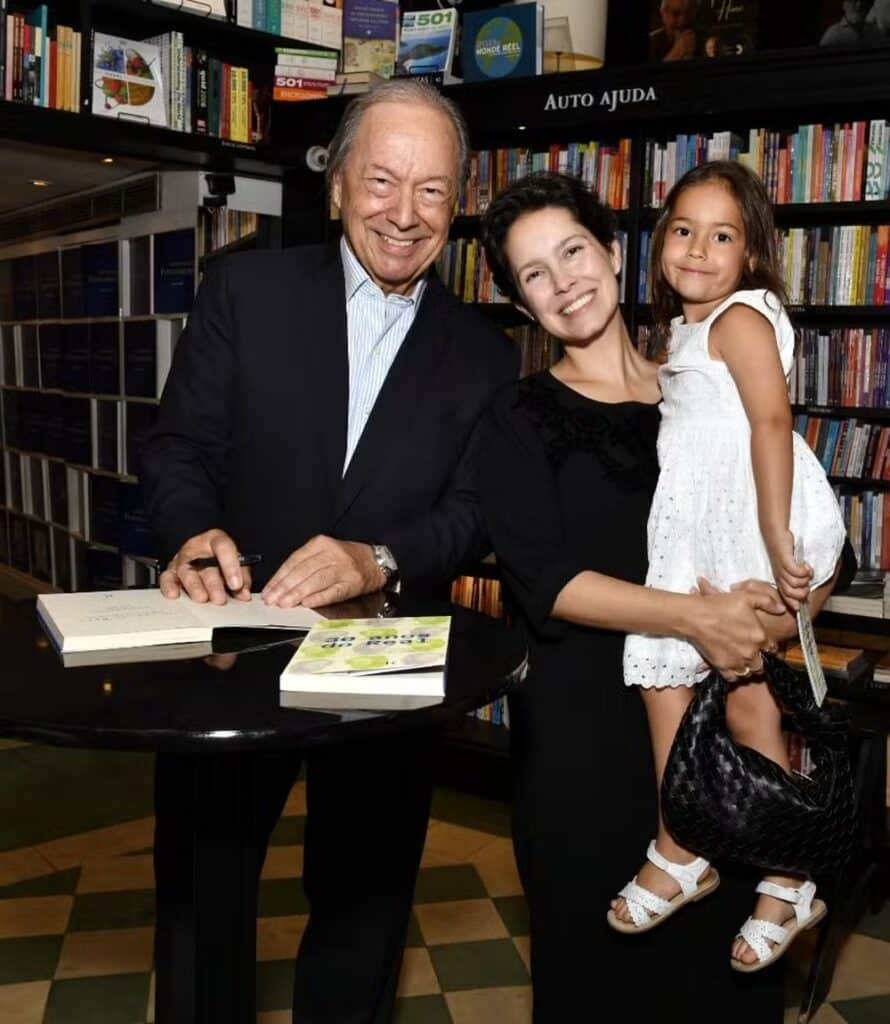 Pedro Malan, Cecilia Malan e sua herdeira, Olímpia Malan (Foto: Divulgação/Cristina Granato)