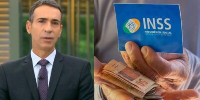 Imagem do post César Tralli paralisa Globo com nova lei que atinge milhões de aposentados do INSS: “Em vigor”