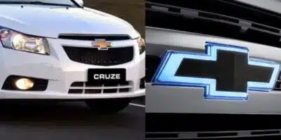 Chevrolet Cruze / Logo da Chevrolet - Montagem: TVFOCO