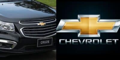 Cruze / Logo da Chevrolet - Montagem: TVFOCO