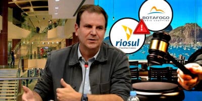 Nova lei de Eduardo Paes propõe mudanças que afetam diretamente os shoppings do RJ como Rio Sul e Botafogo (Foto Reprodução/Montagem/Lennita/ Tomaz Silva/Agência Brasil)